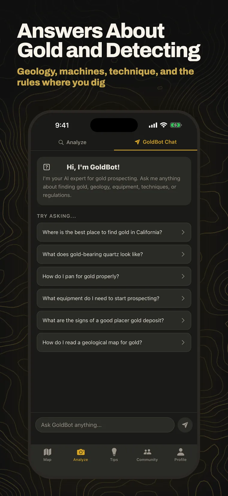 Answers about gold and detecting: geology, machines, technique, and the rules where you dig